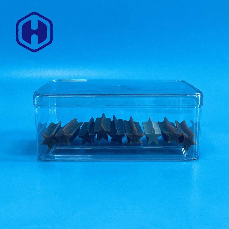 جعبه بسته بندی پت قابل روی هم 560 میلی لیتری شیرینی نان تازه برای نانوایی نانوایی