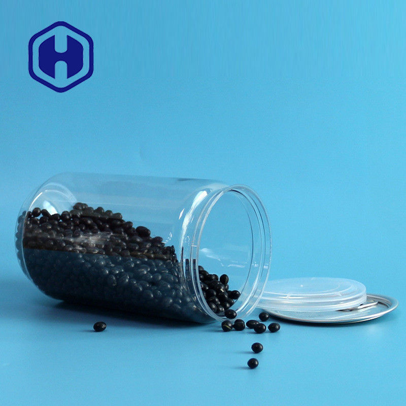 قوطی های پلاستیکی شفاف 30.7 اونس 900 میلی لیتری پاپ کورن بادام زمینی خام 307#