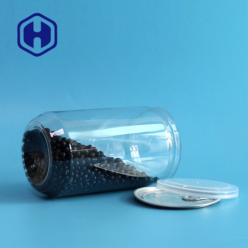 قوطی های پلاستیکی شفاف 30.7 اونس 900 میلی لیتری پاپ کورن بادام زمینی خام 307#