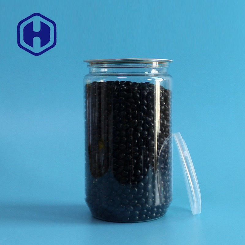 قوطی های پلاستیکی شفاف 30.7 اونس 900 میلی لیتری پاپ کورن بادام زمینی خام 307#