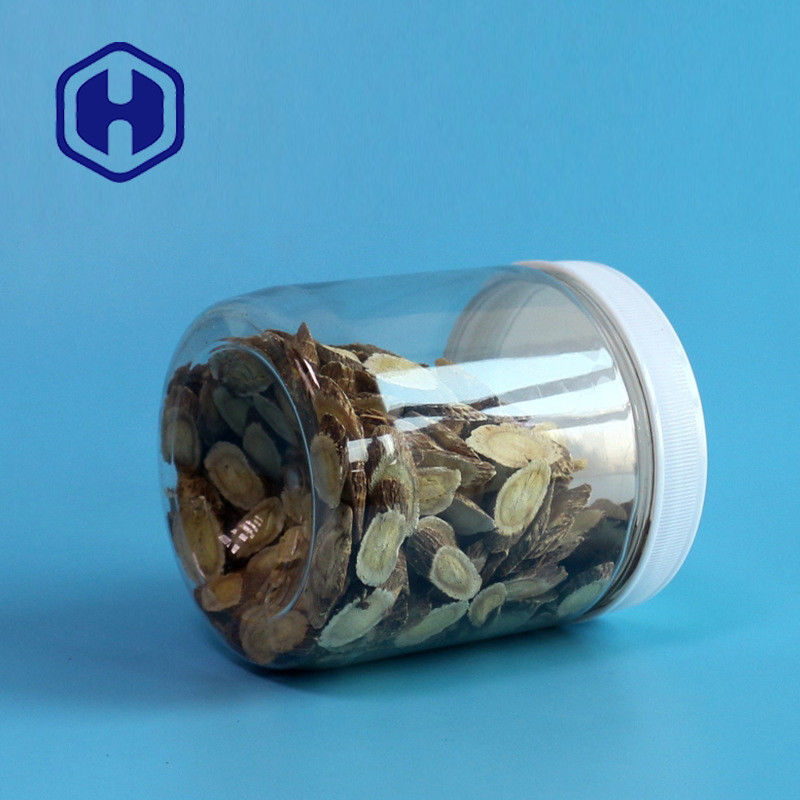 کوزه های پلاستیکی آدامس جویدنی آدامس قند 510 میلی لیتری 87 میلی متری ضد نشتی ظروف ذخیره سازی PET