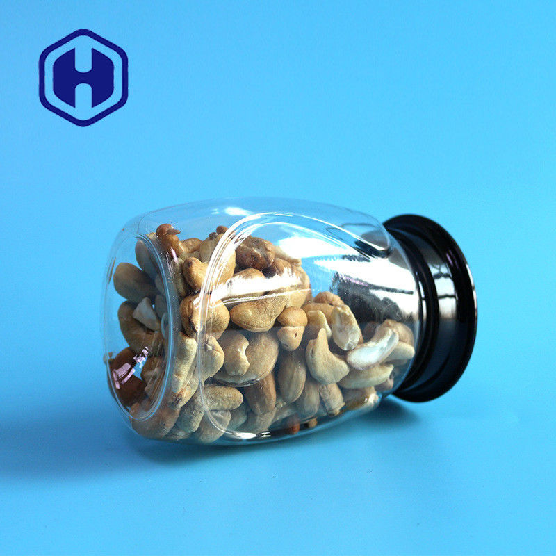 ظروف پلاستیکی خالی پت هوا بسته برای شکر نمک مخصوص 400 میلی لیتر ارتفاع 120 میلی متر