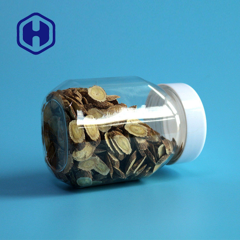 رنگ شفاف شیشه کره بادام زمینی پلاستیکی 390 میلی لیتری 13 اونس غیر سمی