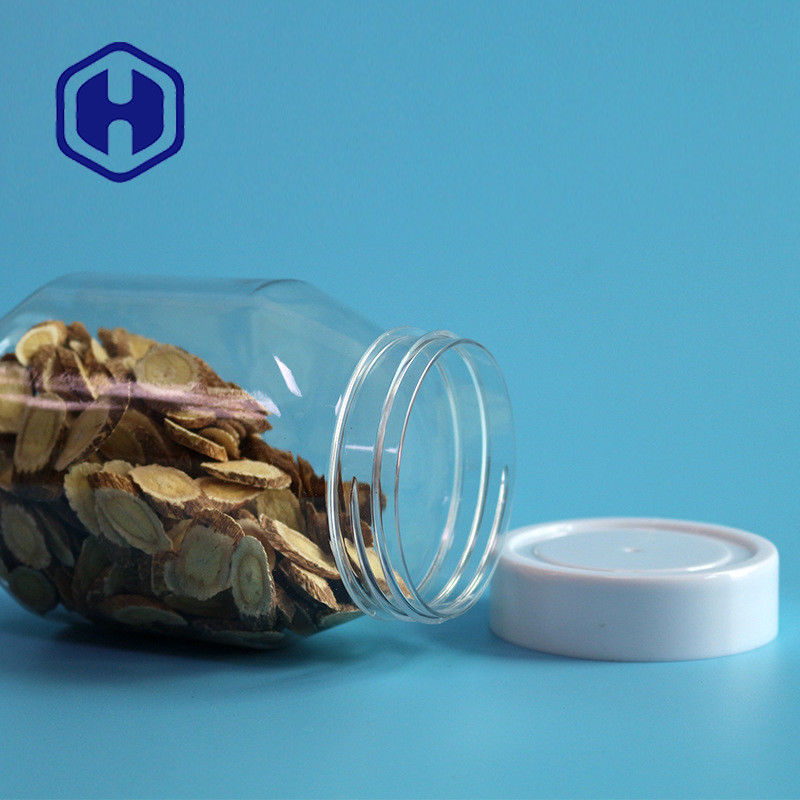 رنگ شفاف شیشه کره بادام زمینی پلاستیکی 390 میلی لیتری 13 اونس غیر سمی