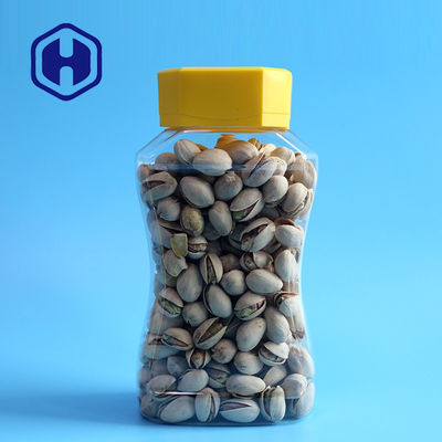 شیشه بسته بندی پلاستیکی شفاف 800 میلی لیتری لوبیا پودری به ارتفاع 180 میلی متر