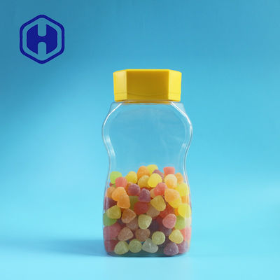 بسته بندی شیشه قهوه پلاستیکی شفاف 820 میلی لیتری با پوشش درب پیچ