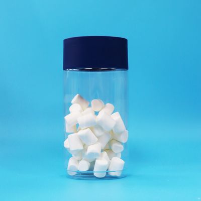 مواد غذایی شکل بیضوی شفاف پلاستیکی PET کوکی آجیل آب نبات آب نبات بطری ضد دستکاری