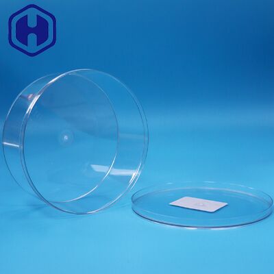 PET Wide Mouth Round PET Transparent Food Dried Food Storage Containers Clear Lids