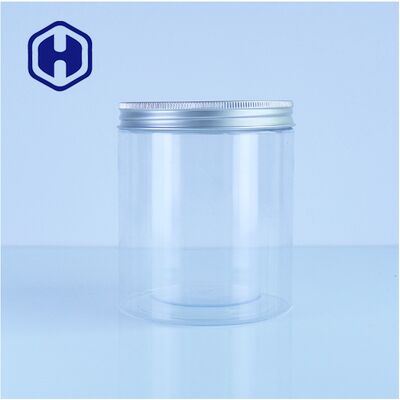 کپسول پیچ و تاب شیشه ی تمیز ذخیره ی درجه ی غذایی برای گاز خوردن شکلات قطعات کوکی قطعات آب نبات