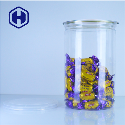 نارگیل تکه های نارگیل خرد شده آب نبات غذای کودک گرد PET Clear Custom Plastic PET