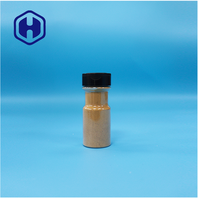 پلاستیک PET درجه غذایی شفاف 100 میلی لیتر فلفل چیلی پودر ادویه جات جار سیفتن