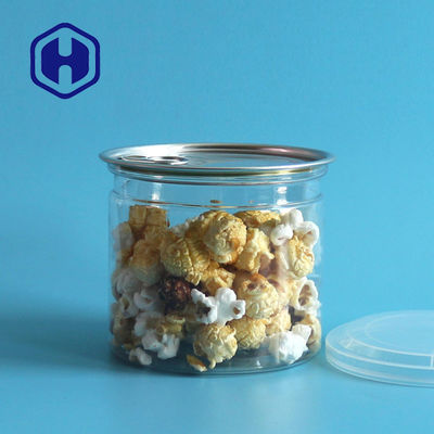 قوطی های پلاستیکی شفاف گوشت گاو خشک شده 540 میلی لیتر 99 میلی متر